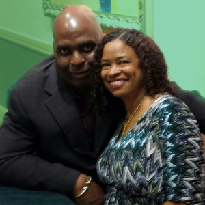 Arvita Robers and Roy Glenn